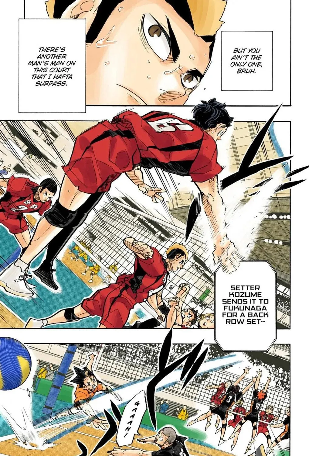Read Haikyu!! (Official Colored) (Colored) chapter 309 image 16 on Lezhin