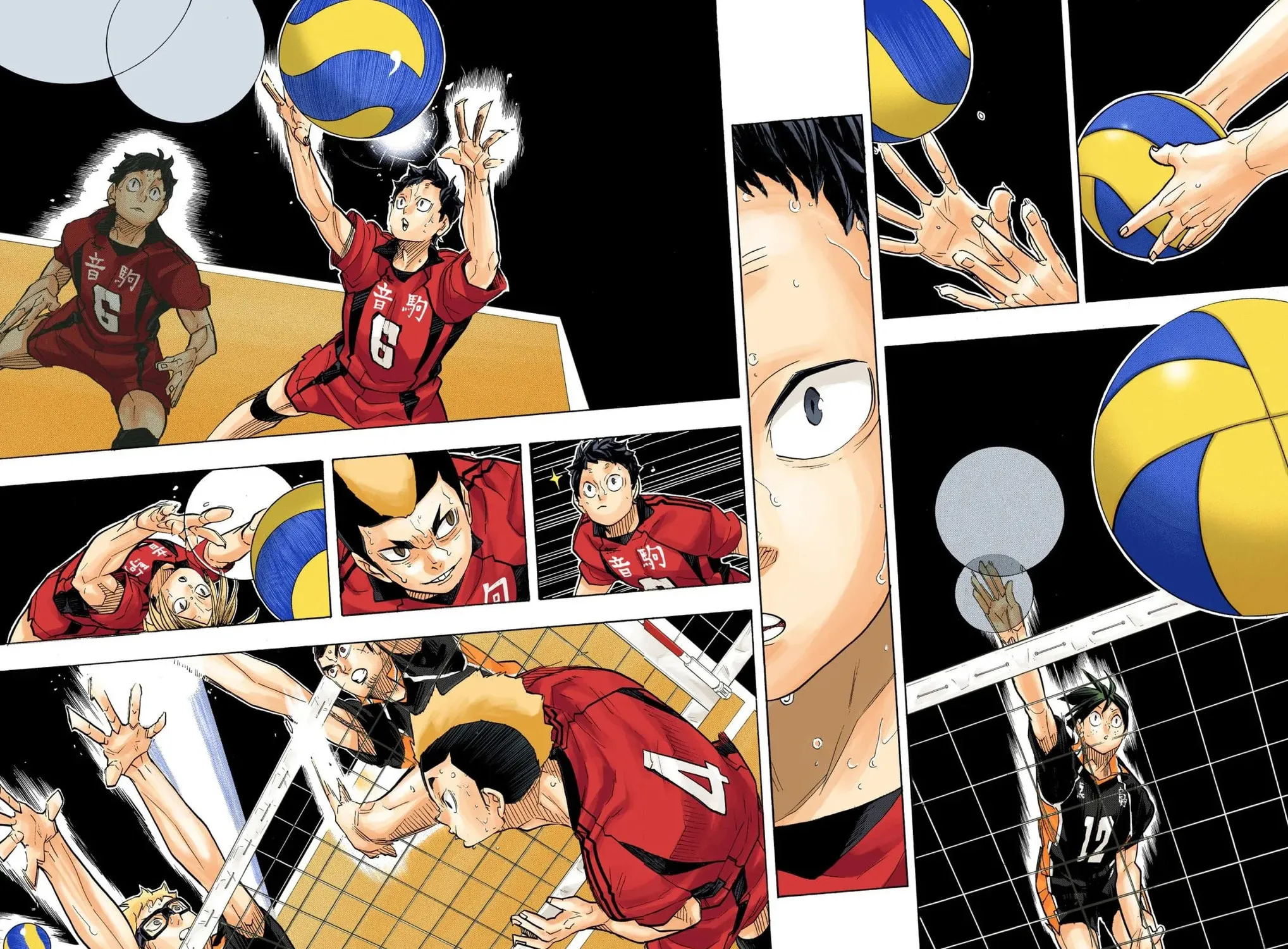 Read Haikyu!! (Official Colored) (Colored) chapter 309 image 22 on Lezhin