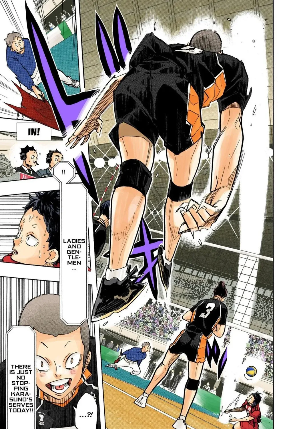 Read Haikyu!! (Official Colored) (Colored) chapter 309 image 8 on Lezhin