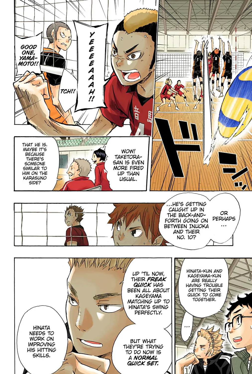 Read Haikyu!! (Official Colored) (Colored) chapter 31 image 14 on Lezhin