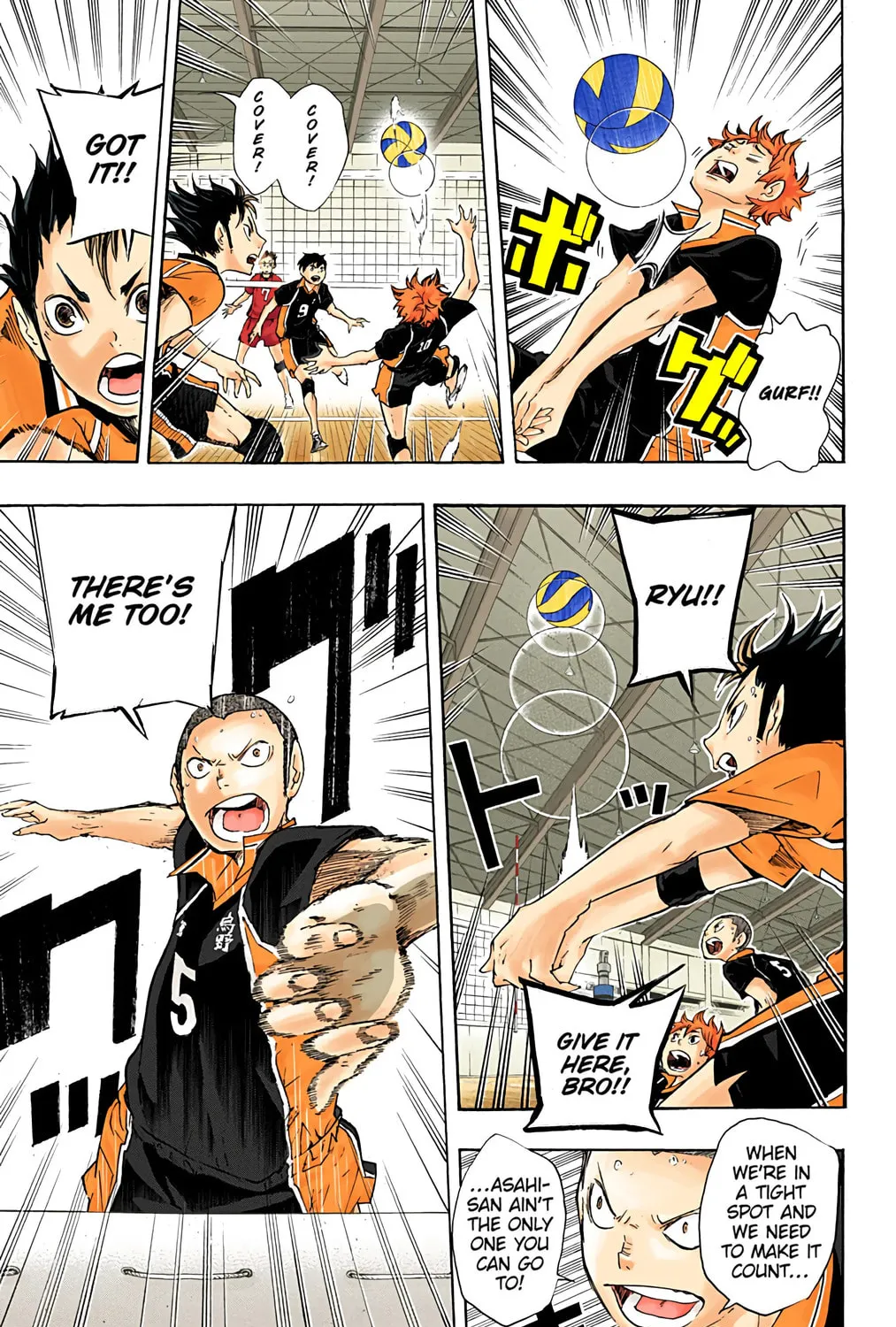 Read Haikyu!! (Official Colored) (Colored) chapter 31 image 20 on Lezhin