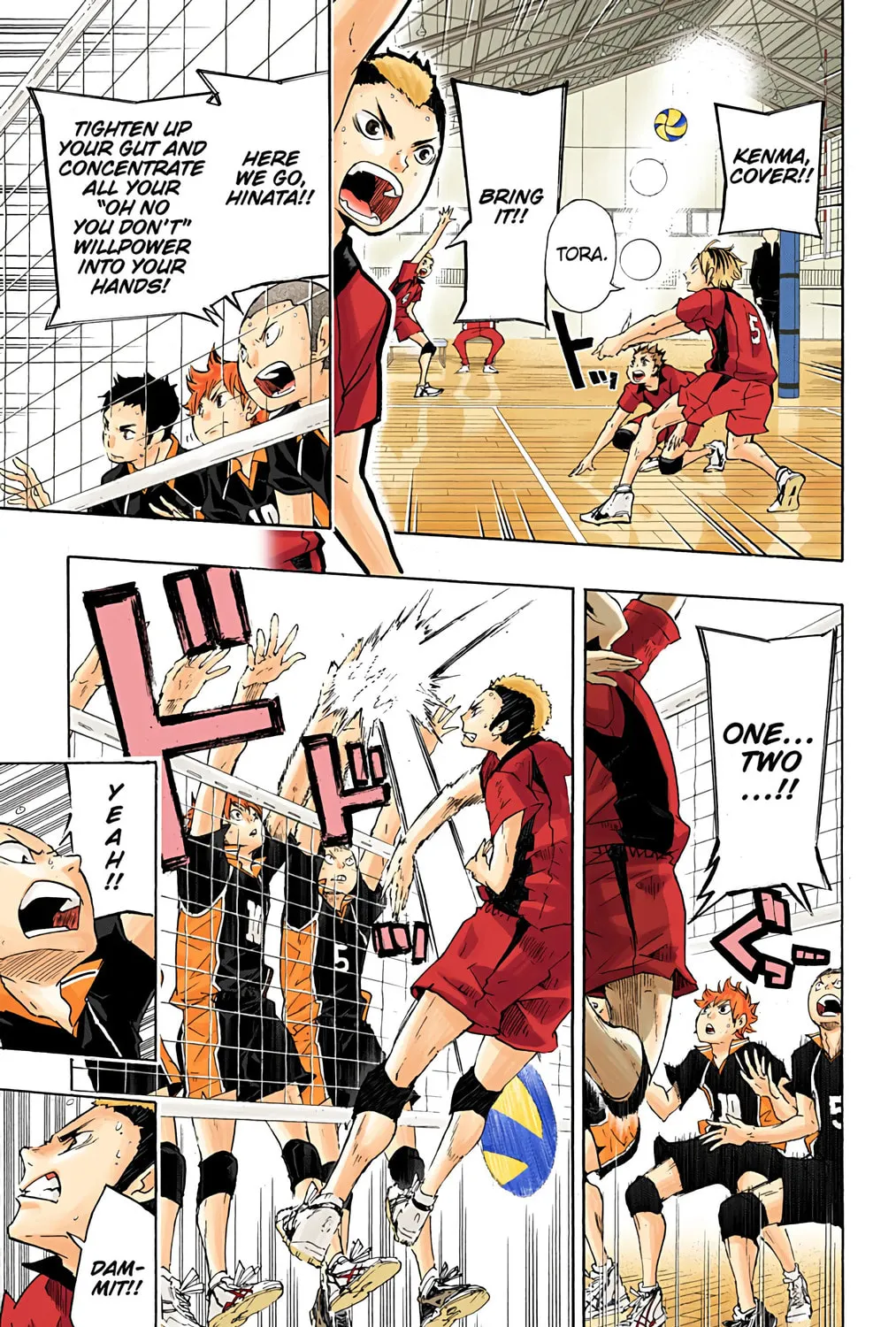 Read Haikyu!! (Official Colored) (Colored) chapter 31 image 8 on Lezhin