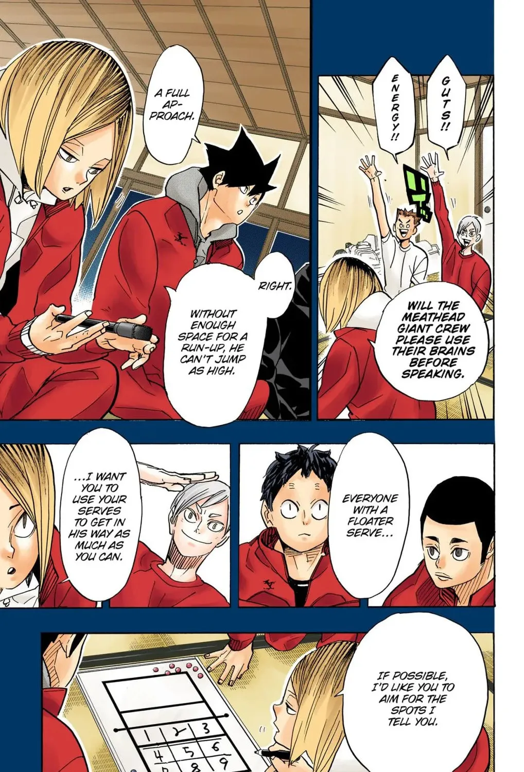 Read Haikyu!! (Official Colored) (Colored) chapter 310 image 18 on Lezhin