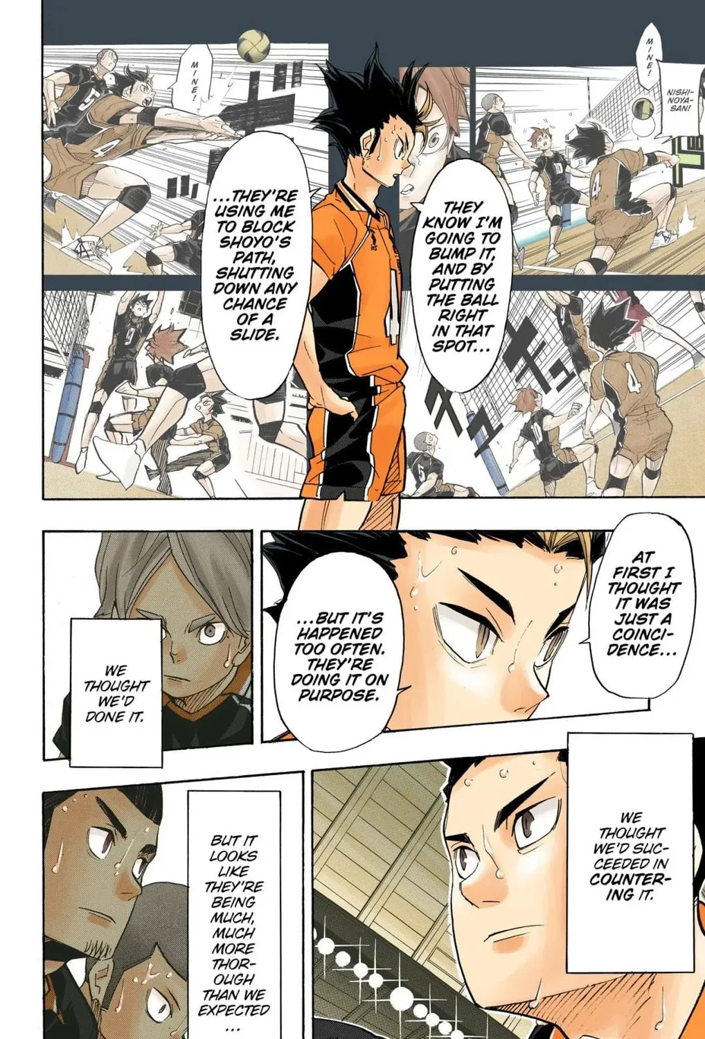 Read Haikyu!! (Official Colored) (Colored) chapter 310 image 24 on Lezhin