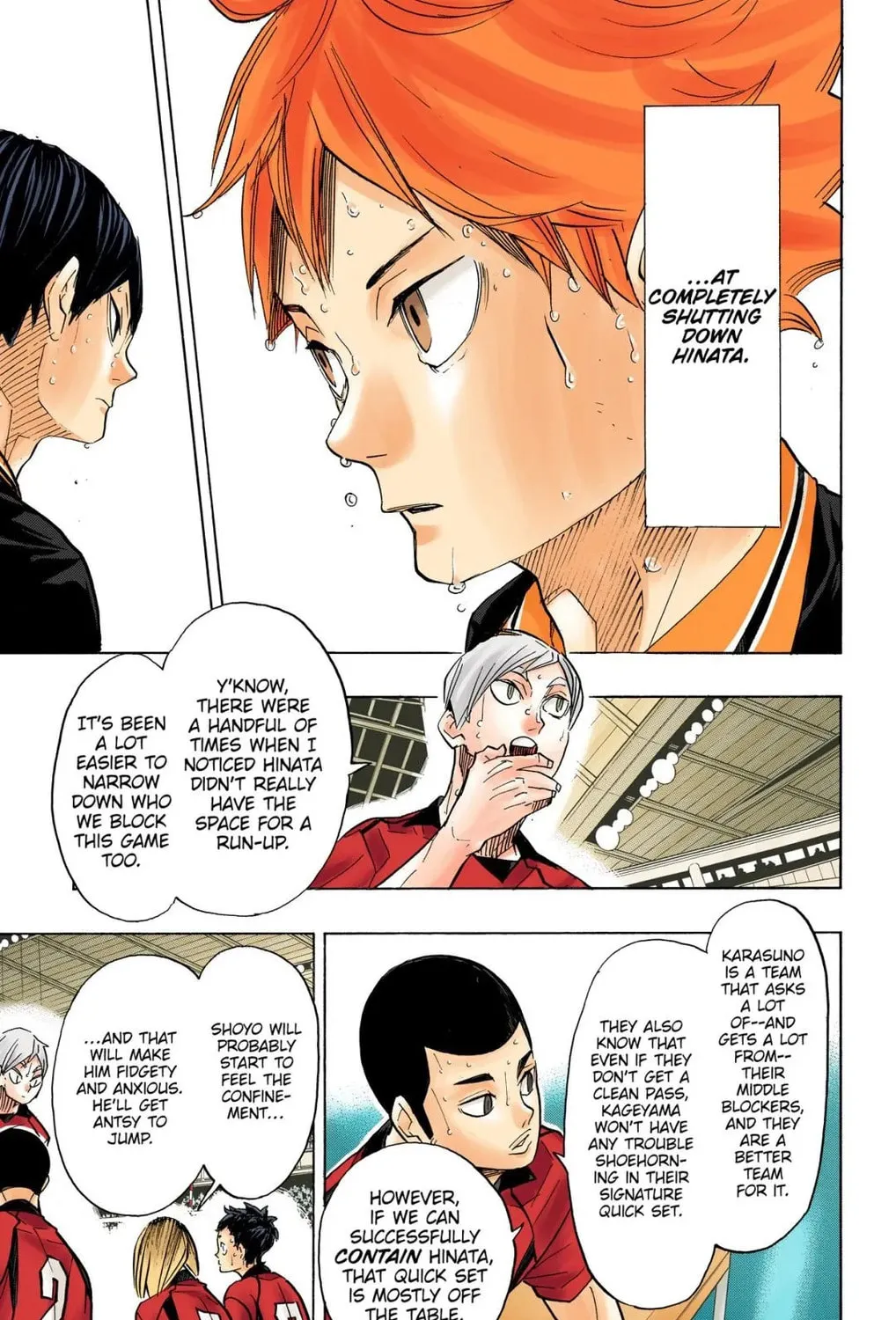 Read Haikyu!! (Official Colored) (Colored) chapter 310 image 26 on Lezhin