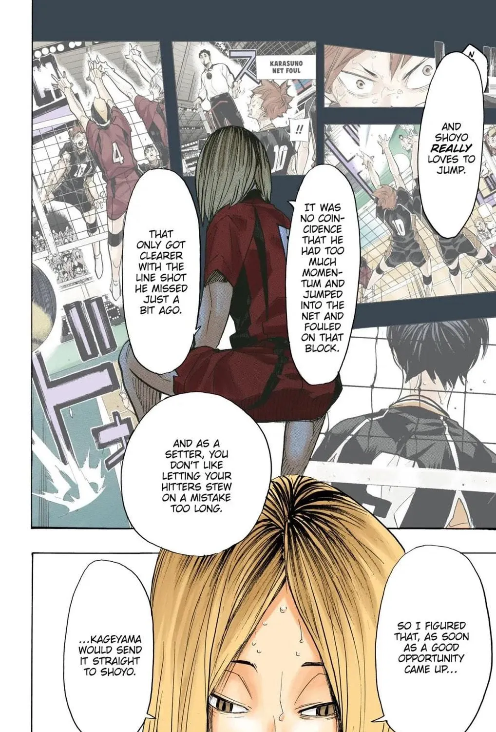 Read Haikyu!! (Official Colored) (Colored) chapter 310 image 28 on Lezhin