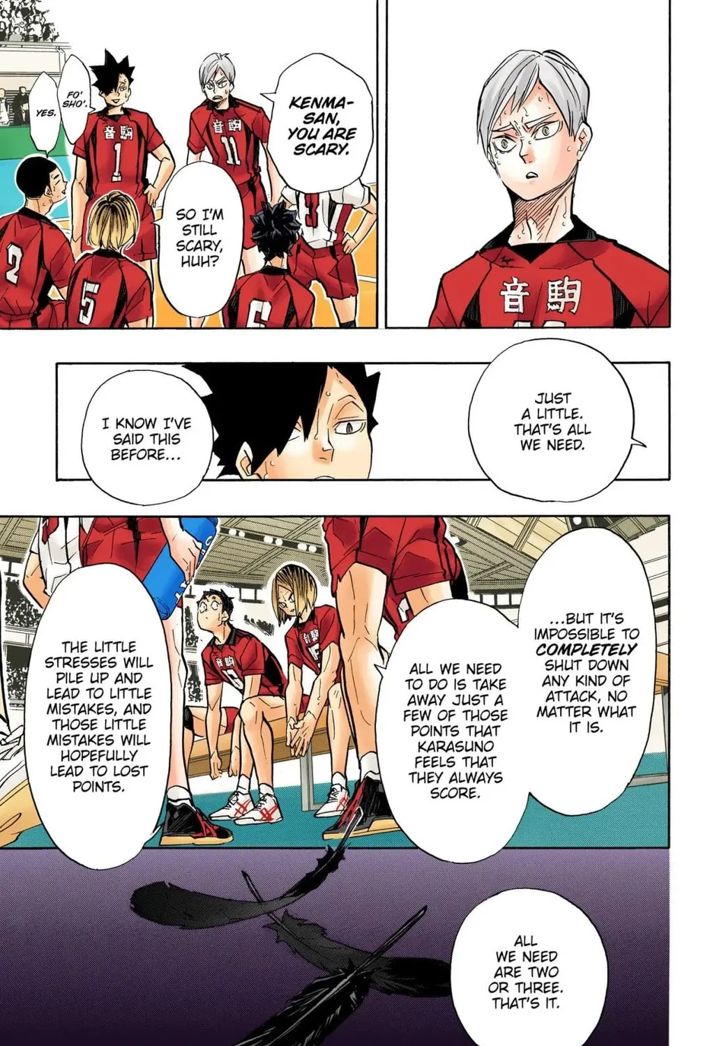 Read Haikyu!! (Official Colored) (Colored) chapter 310 image 30 on Lezhin