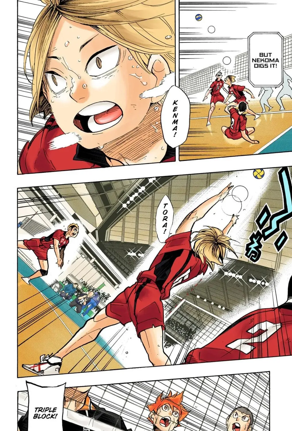 Read Haikyu!! (Official Colored) (Colored) chapter 310 image 6 on Lezhin
