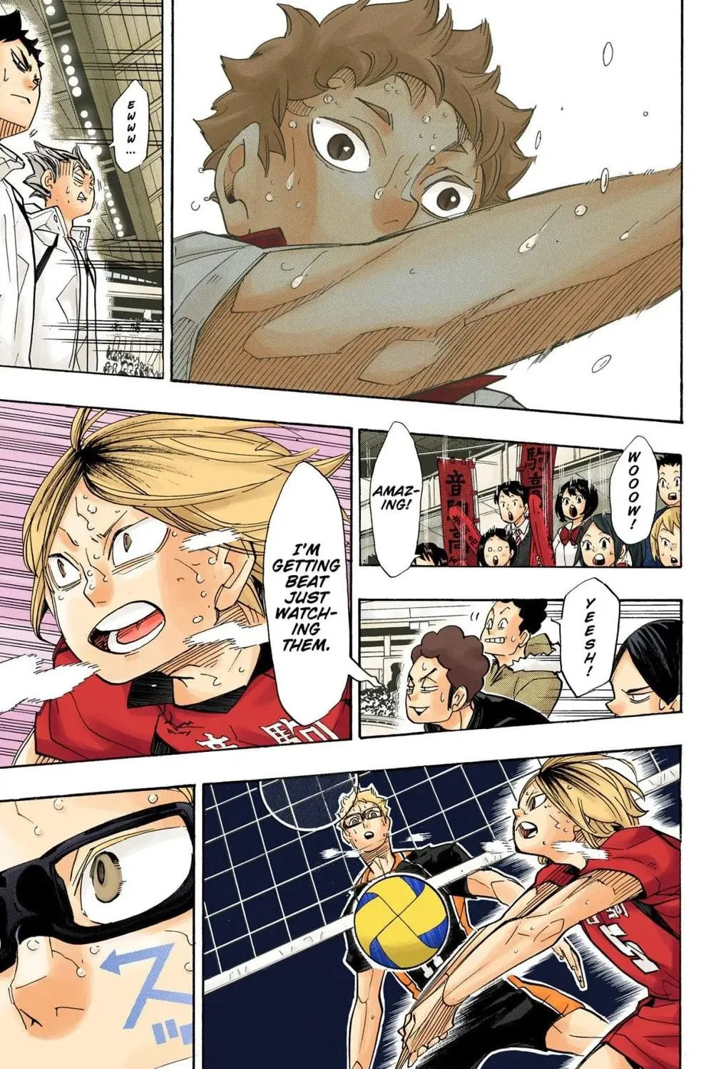 Read Haikyu!! (Official Colored) (Colored) chapter 312 image 10 on Lezhin