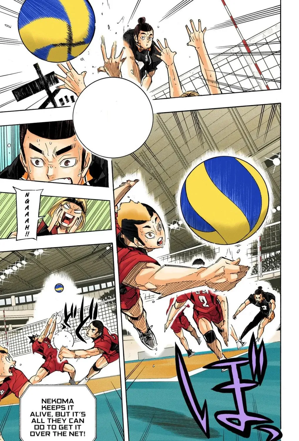 Read Haikyu!! (Official Colored) (Colored) chapter 312 image 26 on Lezhin