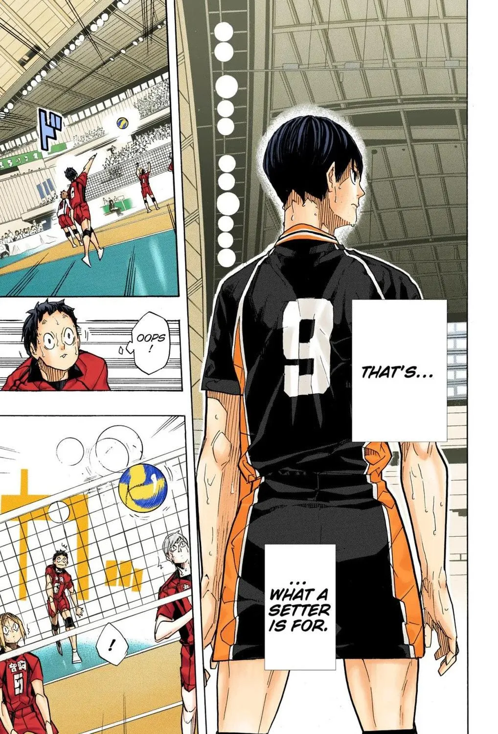 Read Haikyu!! (Official Colored) (Colored) chapter 314 image 10 on Lezhin