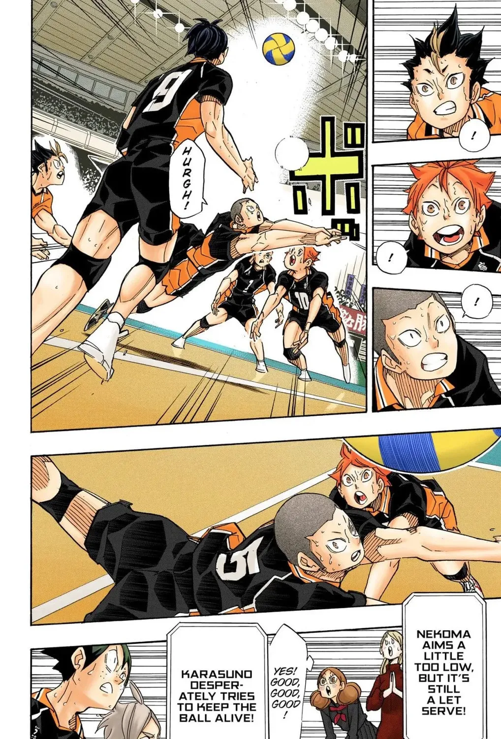 Read Haikyu!! (Official Colored) (Colored) chapter 314 image 12 on Lezhin