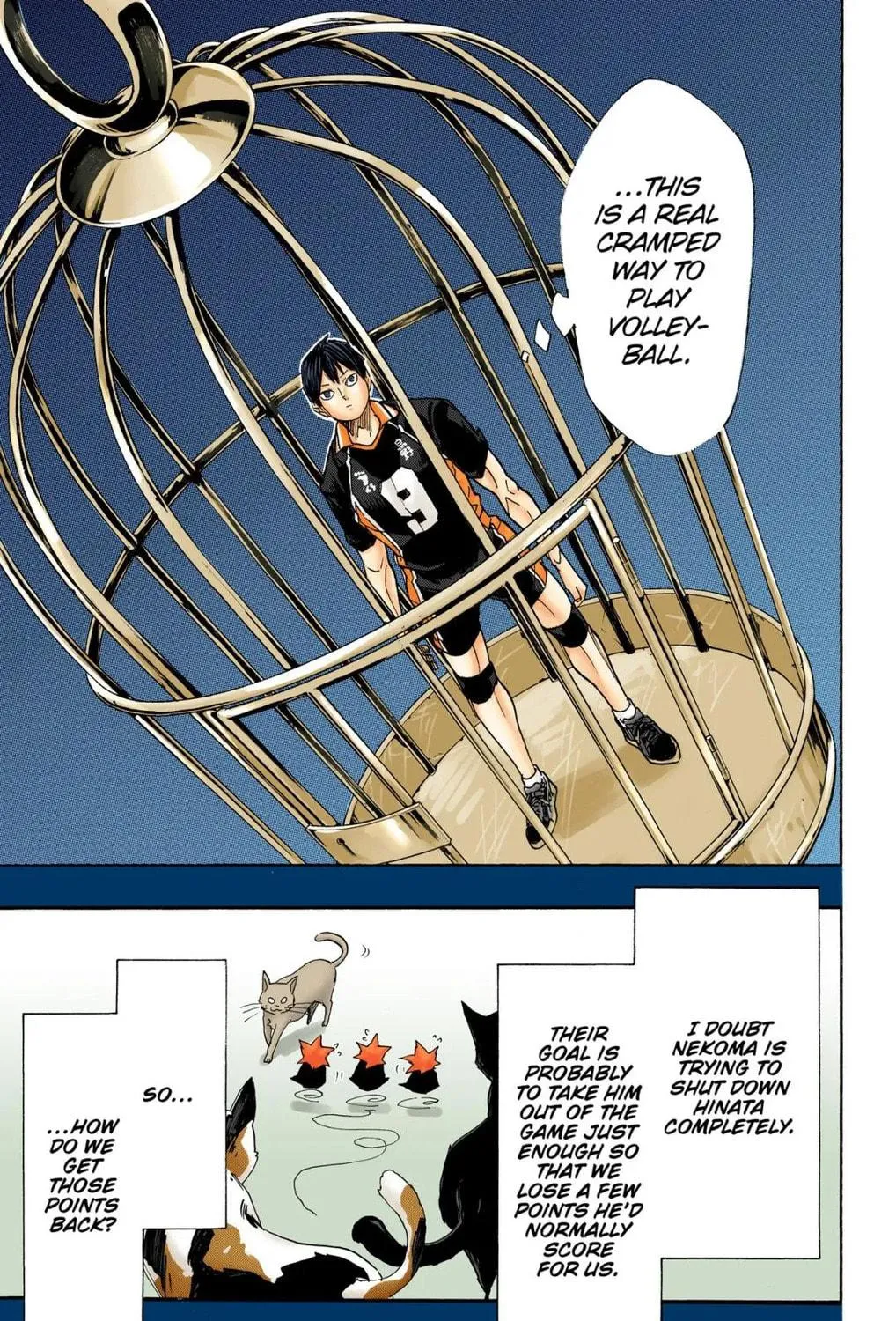 Read Haikyu!! (Official Colored) (Colored) chapter 314 image 4 on Lezhin