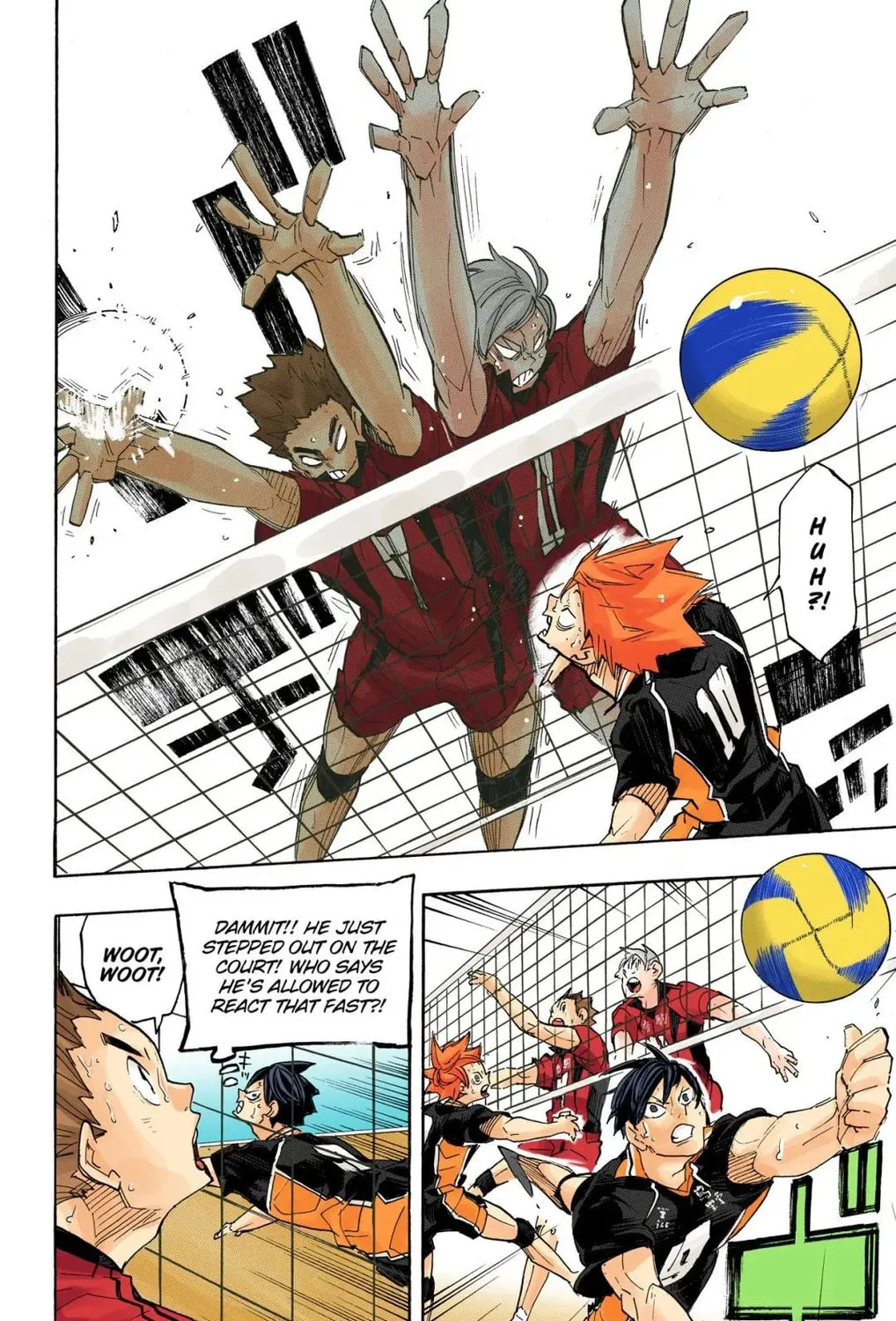 Read Haikyu!! (Official Colored) (Colored) chapter 316 image 11 on Lezhin