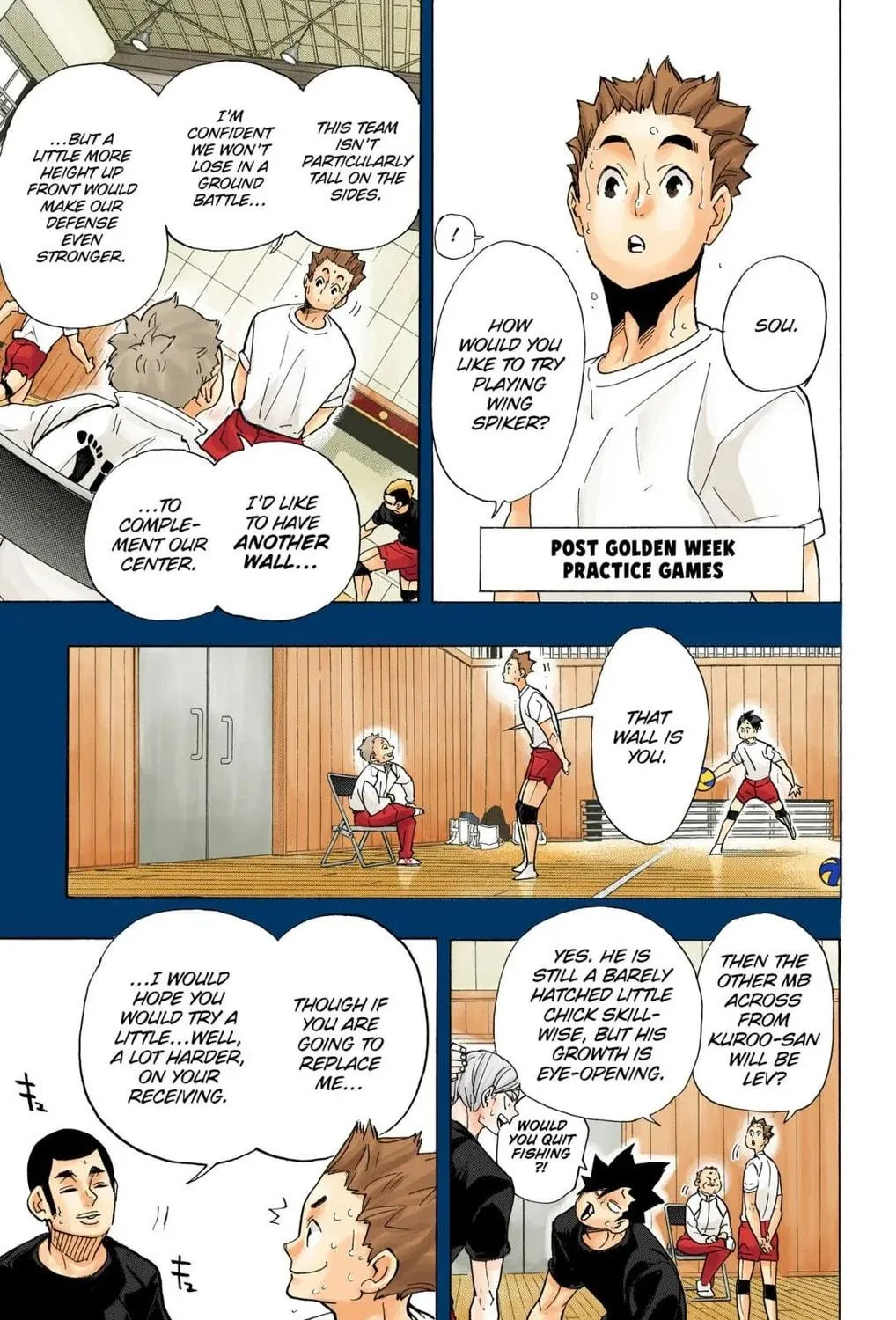 Read Haikyu!! (Official Colored) (Colored) chapter 316 image 21 on Lezhin
