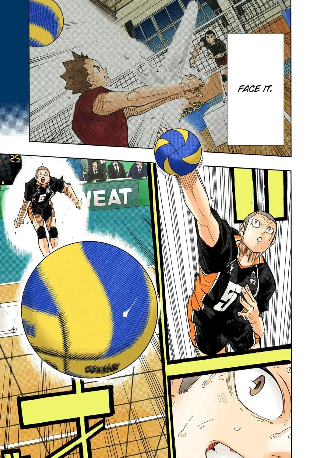 Read Haikyu!! (Official Colored) (Colored) chapter 316 image 25 on Lezhin