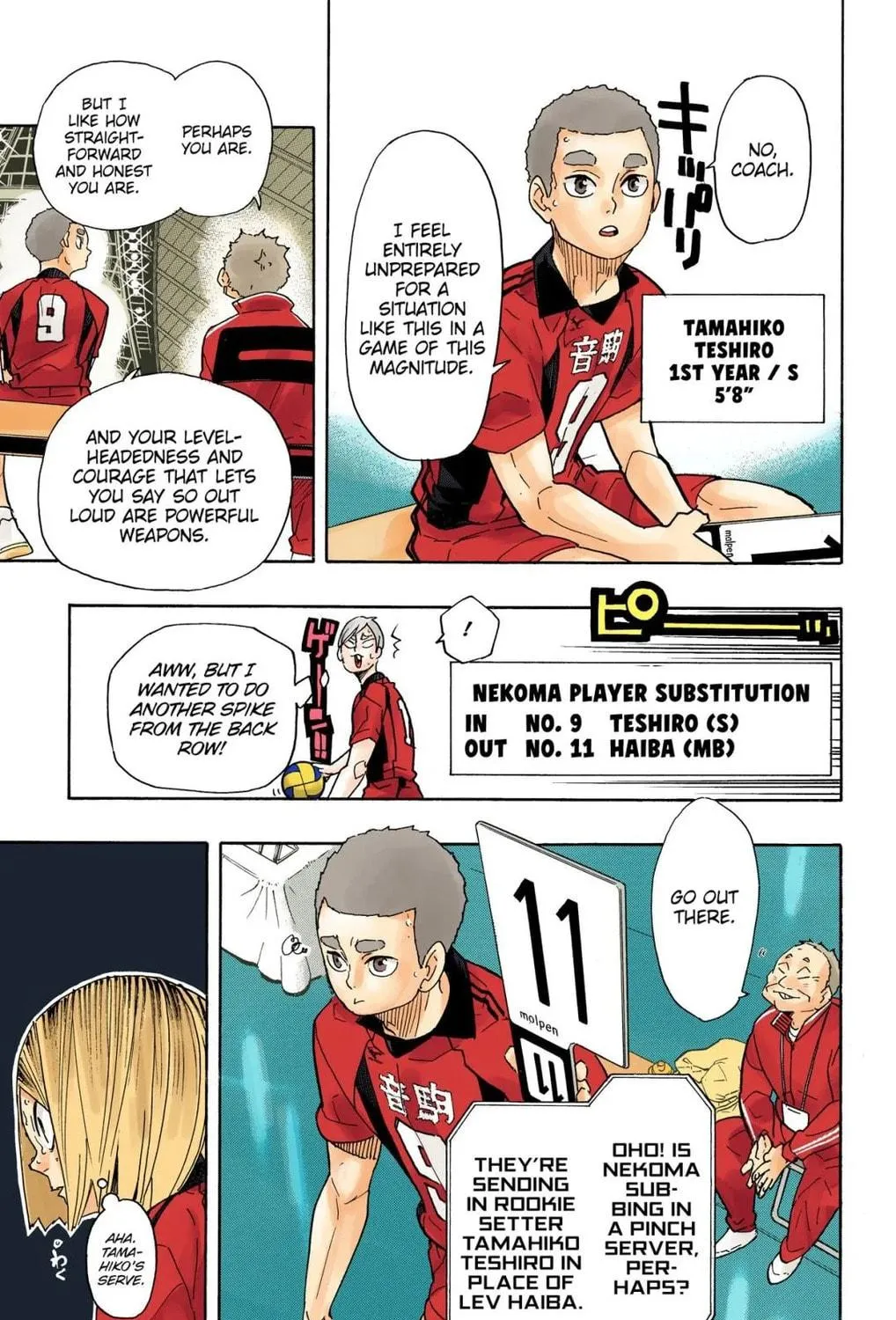 Read Haikyu!! (Official Colored) (Colored) chapter 316 image 33 on Lezhin