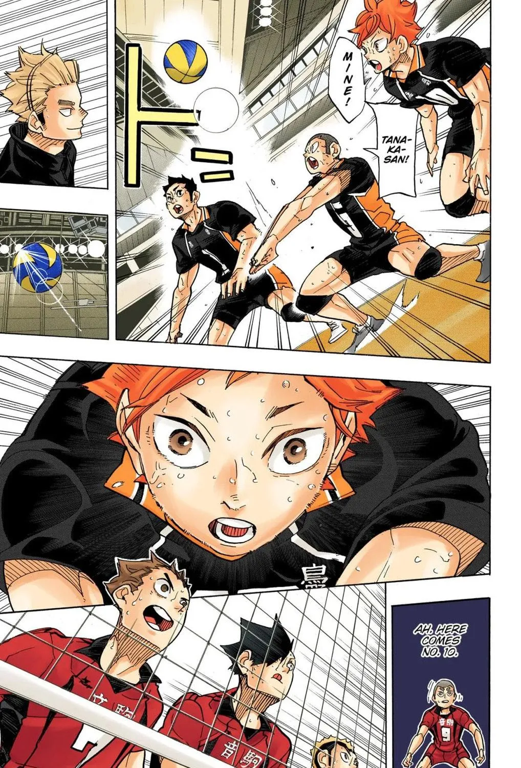 Read Haikyu!! (Official Colored) (Colored) chapter 317 image 10 on Lezhin