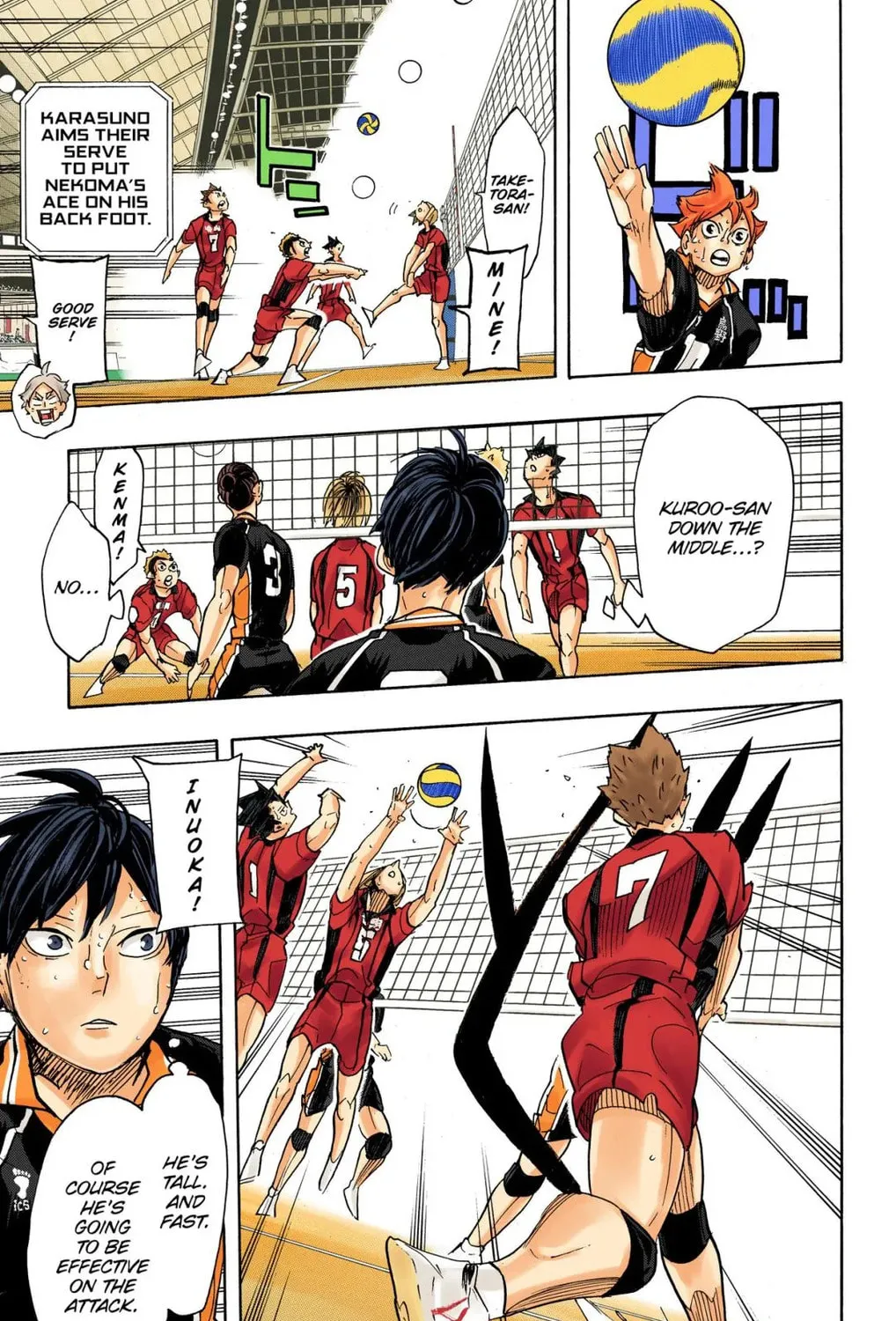 Read Haikyu!! (Official Colored) (Colored) chapter 317 image 18 on Lezhin