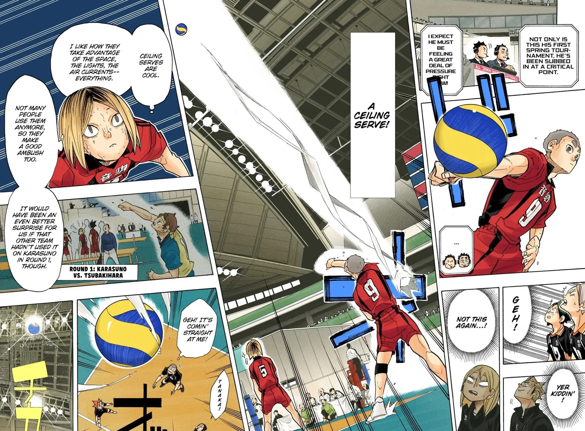 Read Haikyu!! (Official Colored) (Colored) chapter 317 image 2 on Lezhin