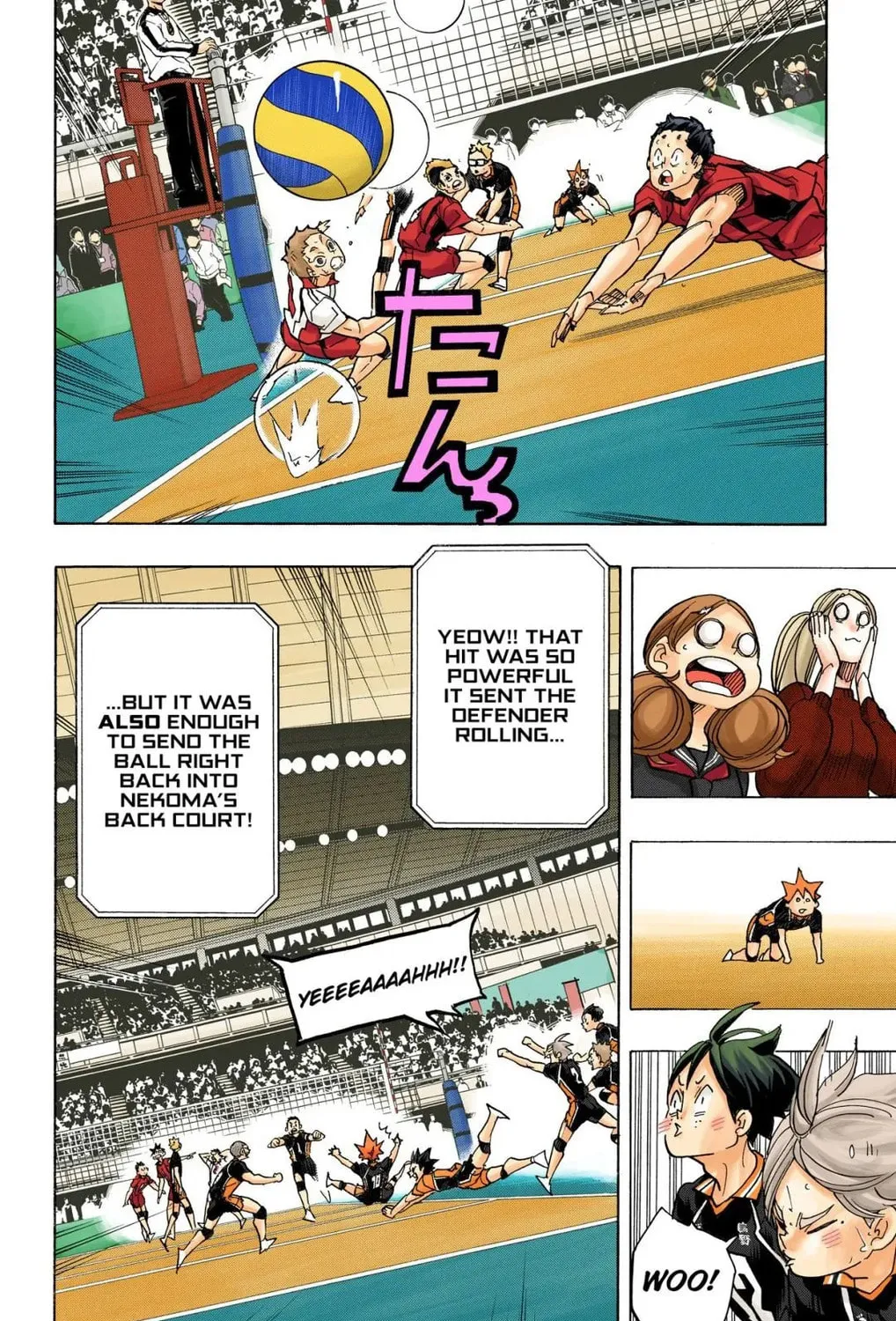 Read Haikyu!! (Official Colored) (Colored) chapter 317 image 30 on Lezhin