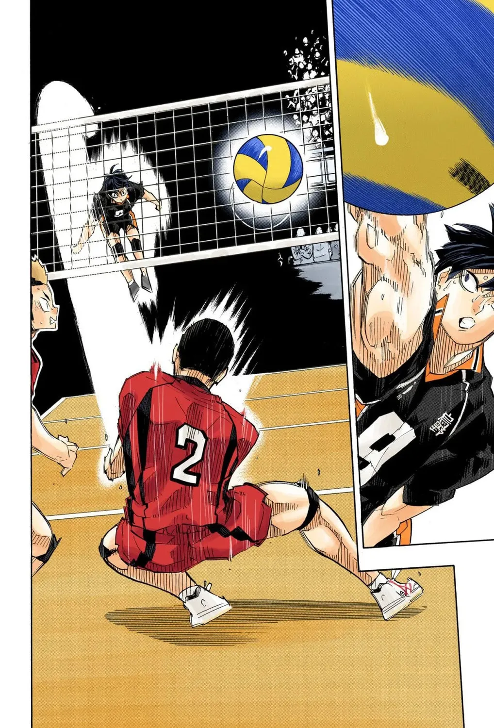 Read Haikyu!! (Official Colored) (Colored) chapter 319 image 12 on Lezhin