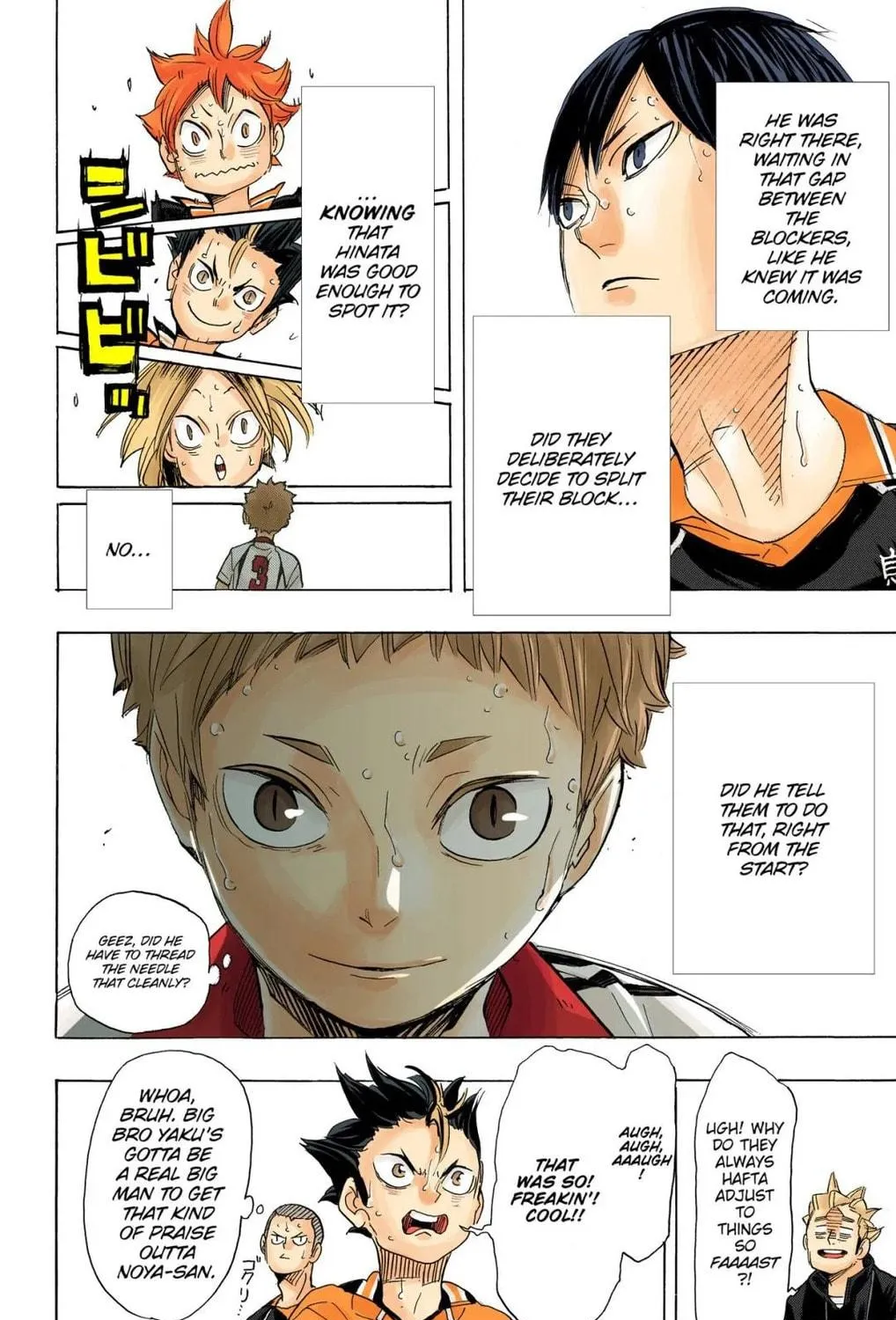 Read Haikyu!! (Official Colored) (Colored) chapter 319 image 22 on Lezhin