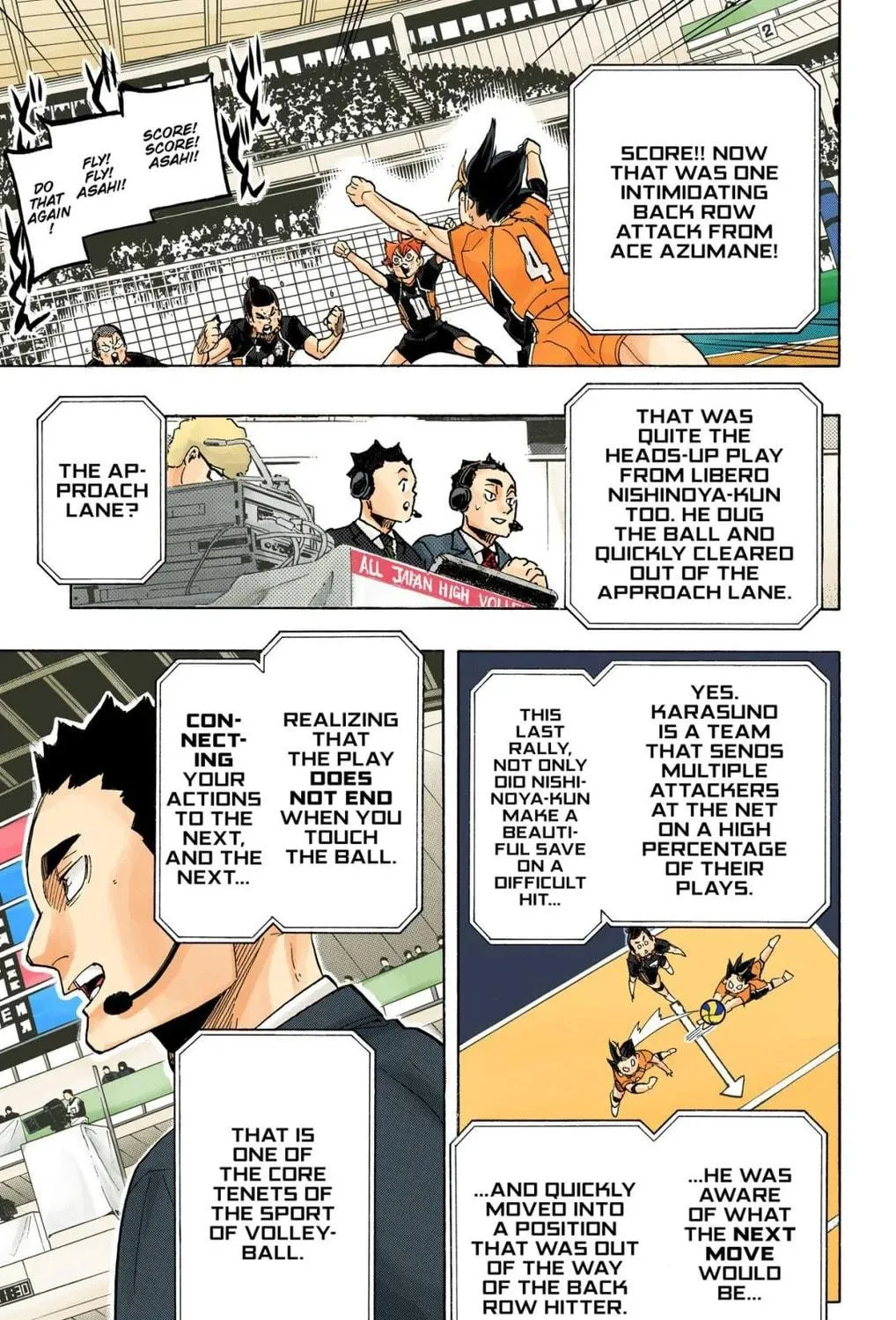 Read Haikyu!! (Official Colored) (Colored) chapter 319 image 28 on Lezhin