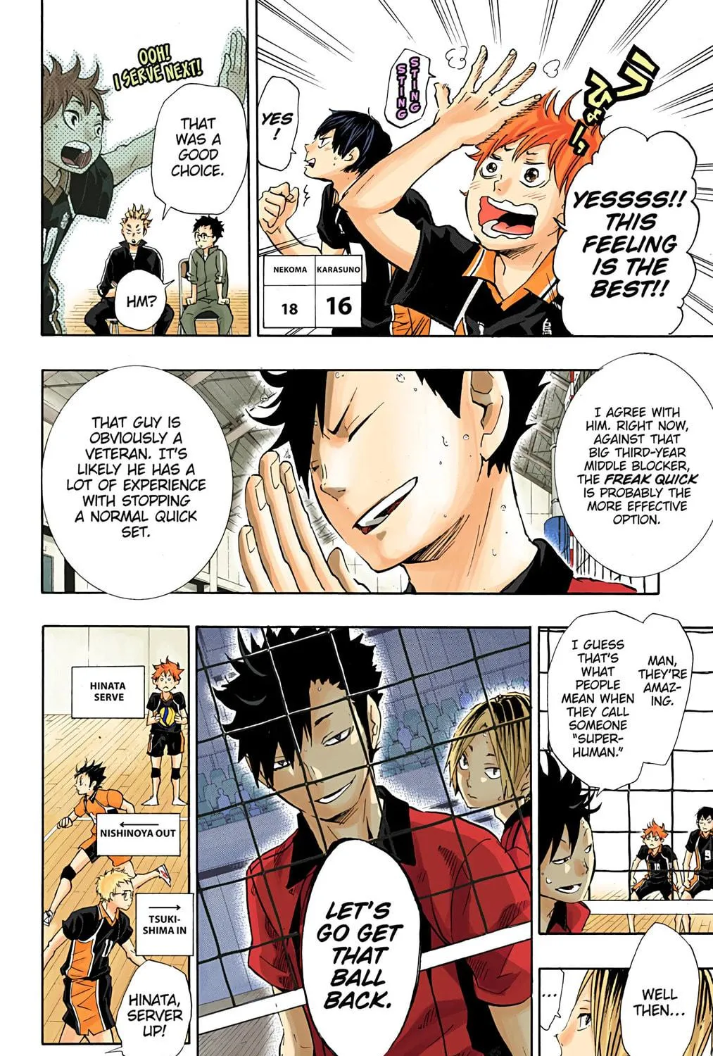 Read Haikyu!! (Official Colored) (Colored) chapter 32 image 10 on Lezhin