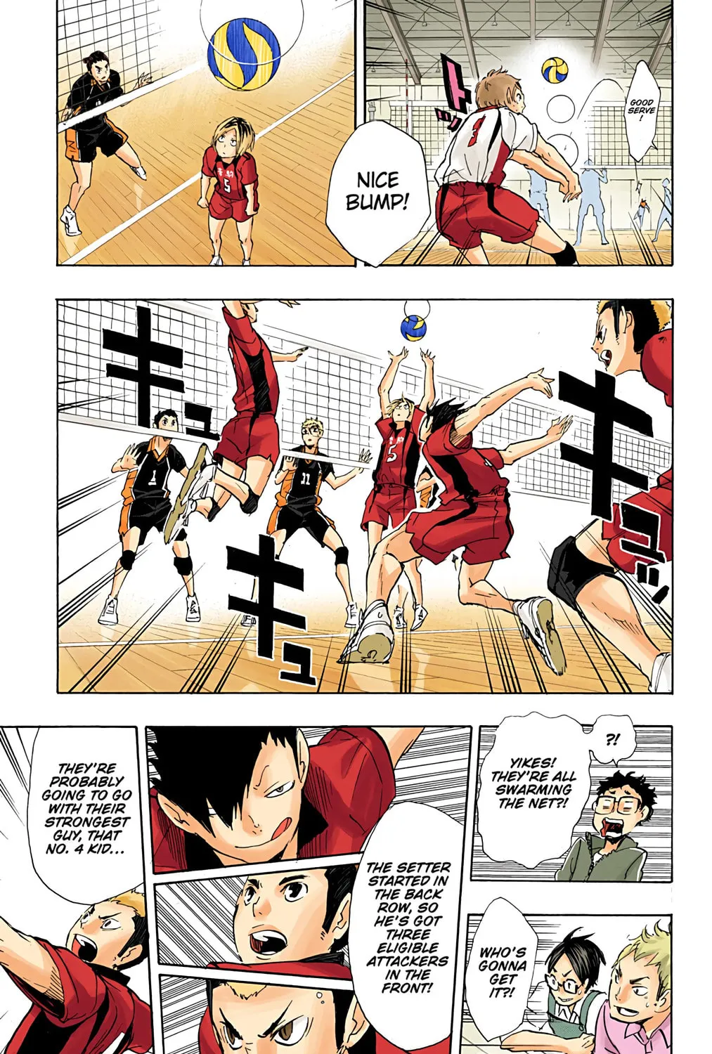 Read Haikyu!! (Official Colored) (Colored) chapter 32 image 12 on Lezhin