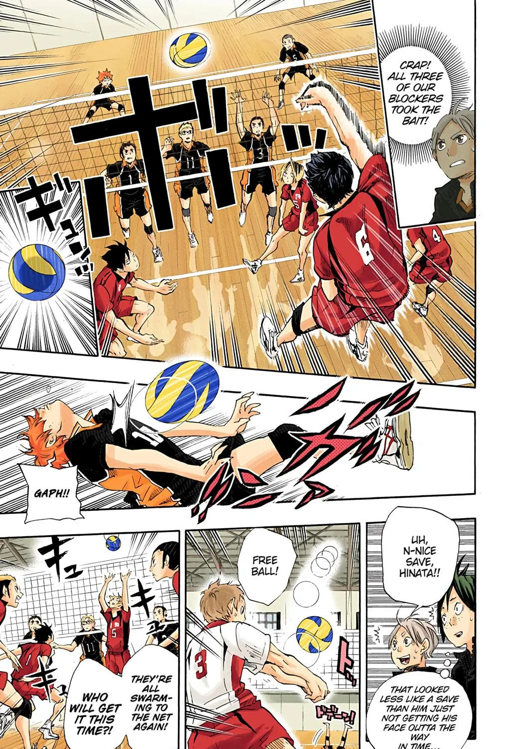 Read Haikyu!! (Official Colored) (Colored) chapter 32 image 16 on Lezhin