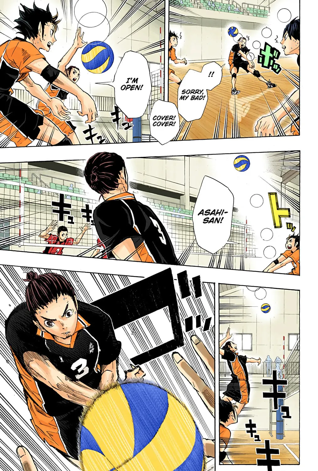 Read Haikyu!! (Official Colored) (Colored) chapter 32 image 20 on Lezhin