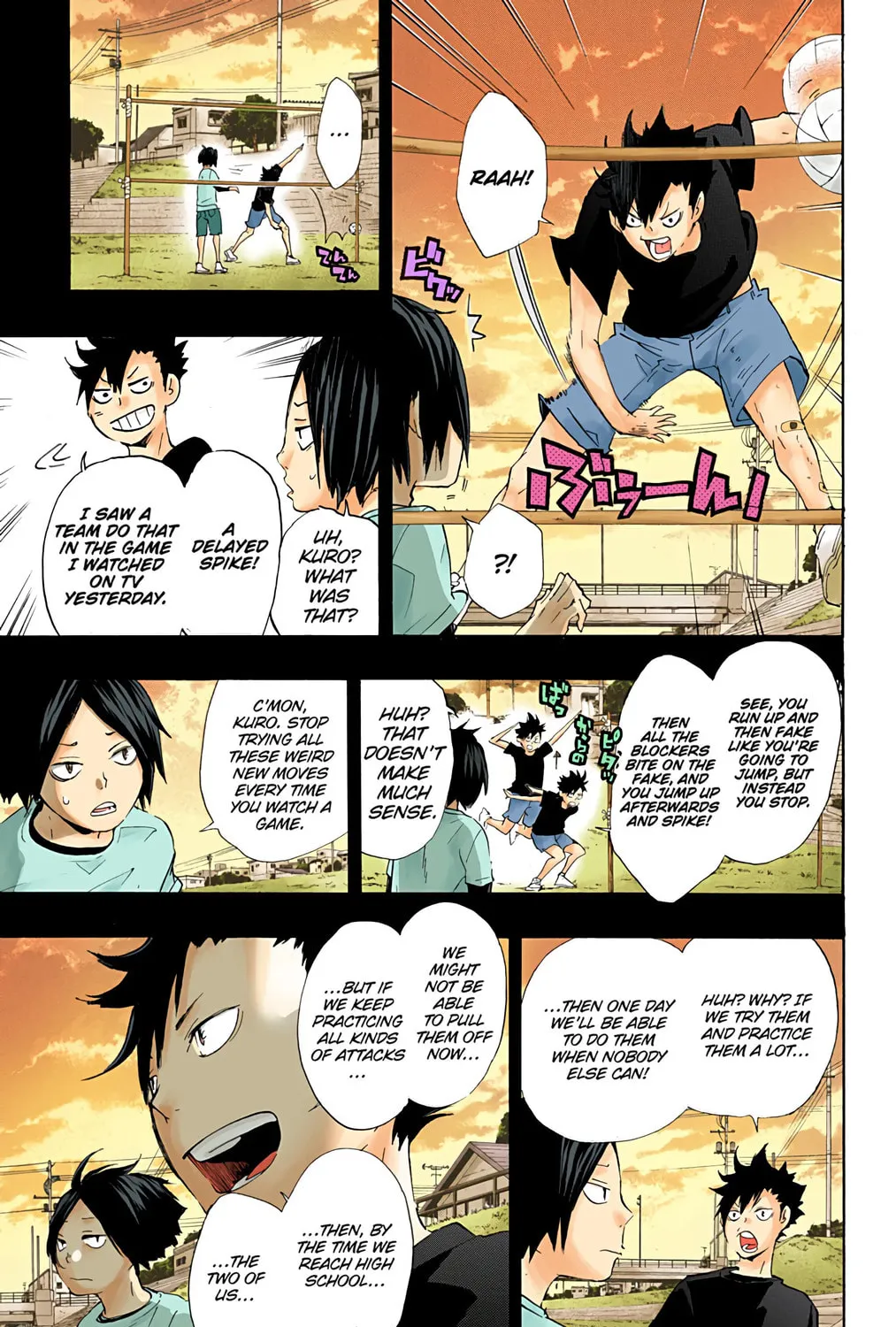 Read Haikyu!! (Official Colored) (Colored) chapter 32 image 24 on Lezhin