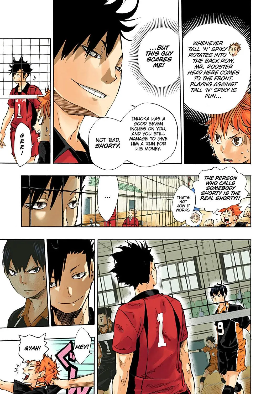 Read Haikyu!! (Official Colored) (Colored) chapter 32 image 4 on Lezhin