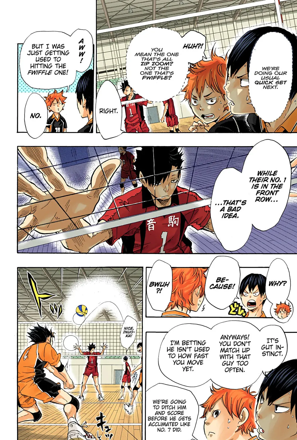 Read Haikyu!! (Official Colored) (Colored) chapter 32 image 6 on Lezhin