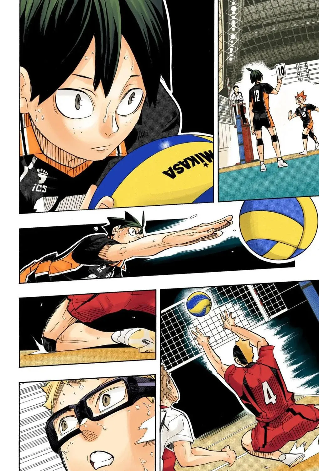 Read Haikyu!! (Official Colored) (Colored) chapter 321 image 10 on Lezhin