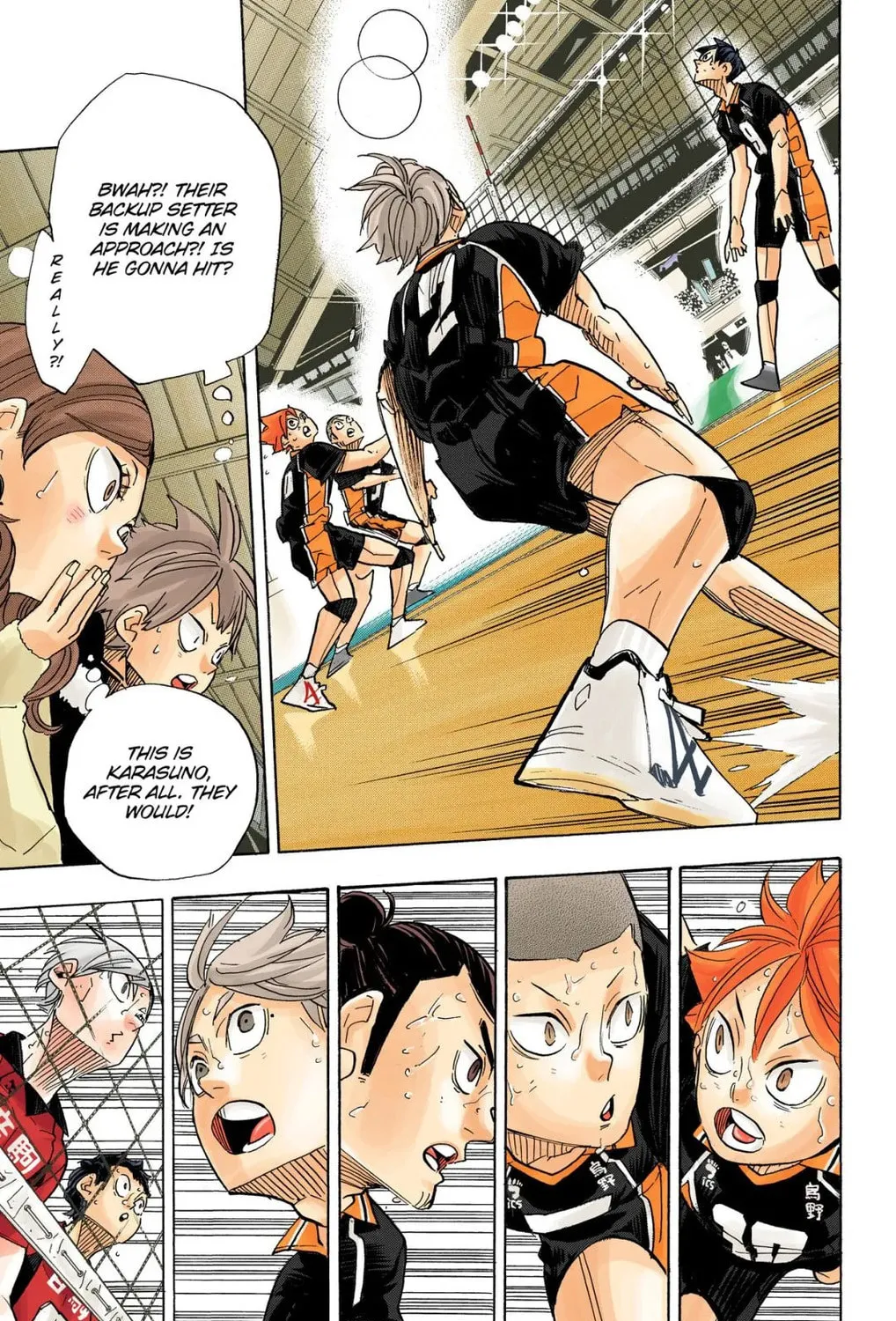 Read Haikyu!! (Official Colored) (Colored) chapter 321 image 24 on Lezhin