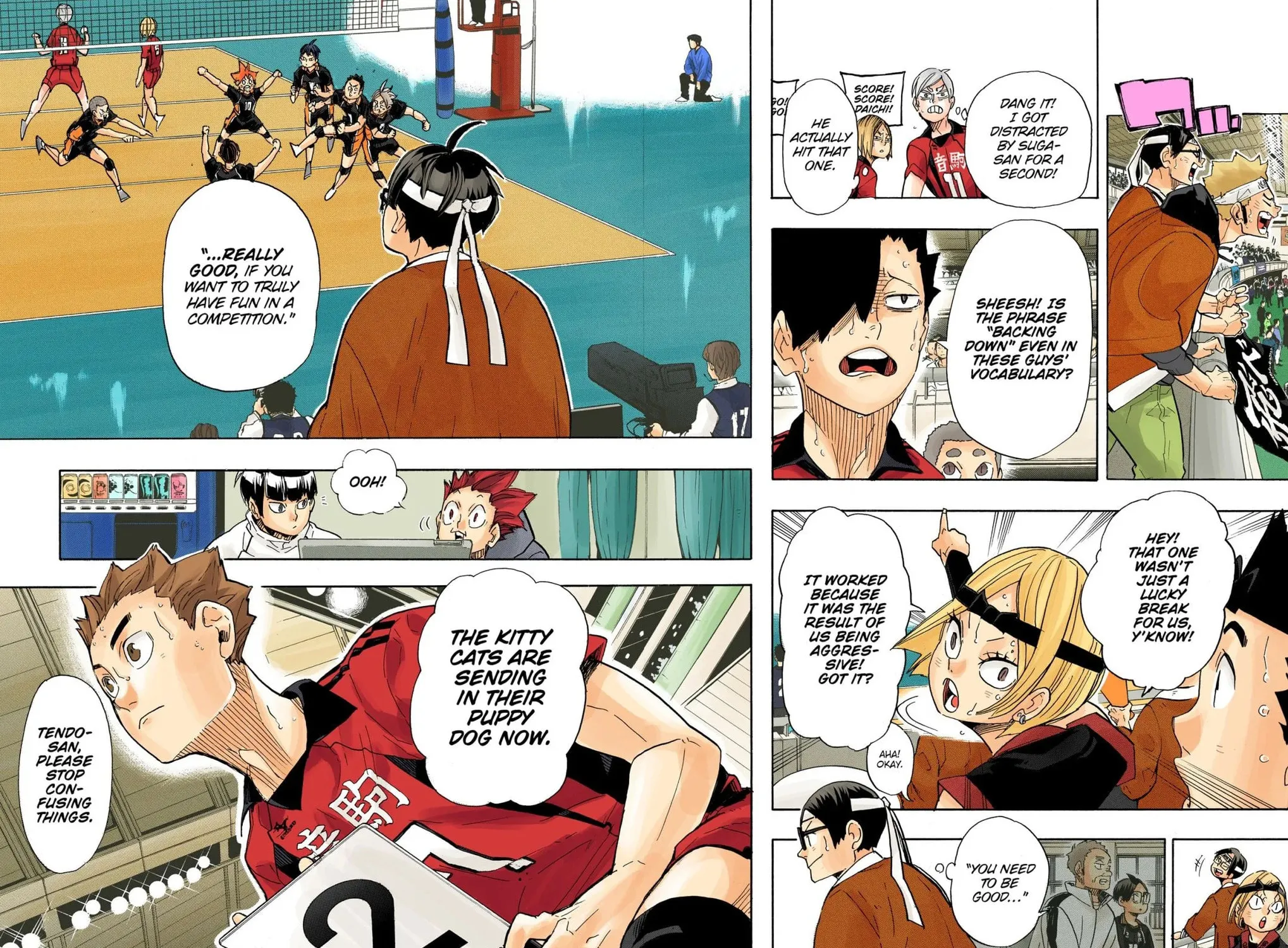 Read Haikyu!! (Official Colored) (Colored) chapter 321 image 30 on Lezhin