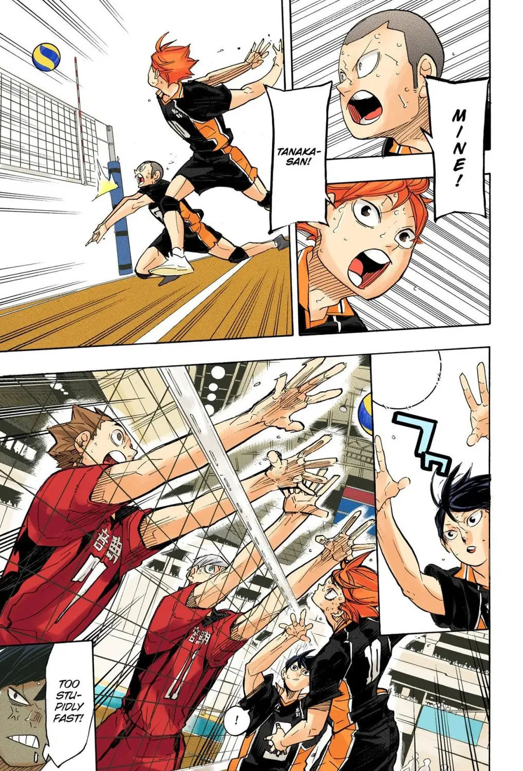 Read Haikyu!! (Official Colored) (Colored) chapter 322 image 12 on Lezhin