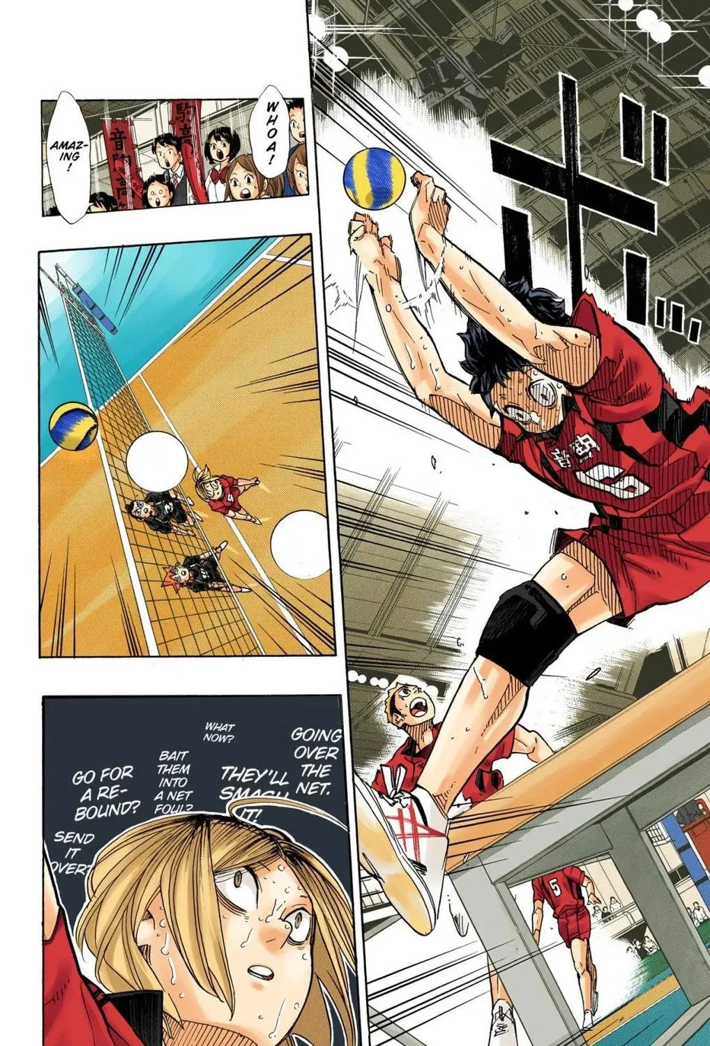 Read Haikyu!! (Official Colored) (Colored) chapter 322 image 28 on Lezhin