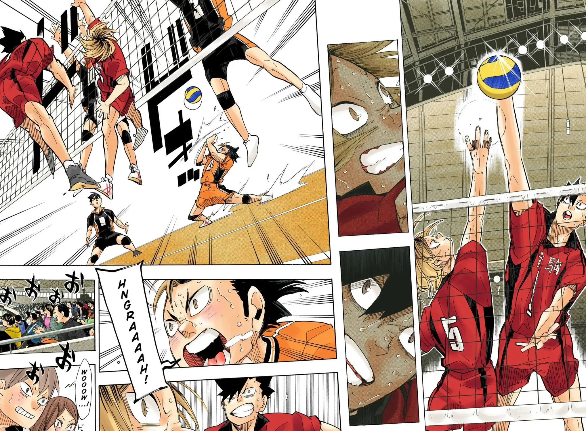 Read Haikyu!! (Official Colored) (Colored) chapter 322 image 32 on Lezhin