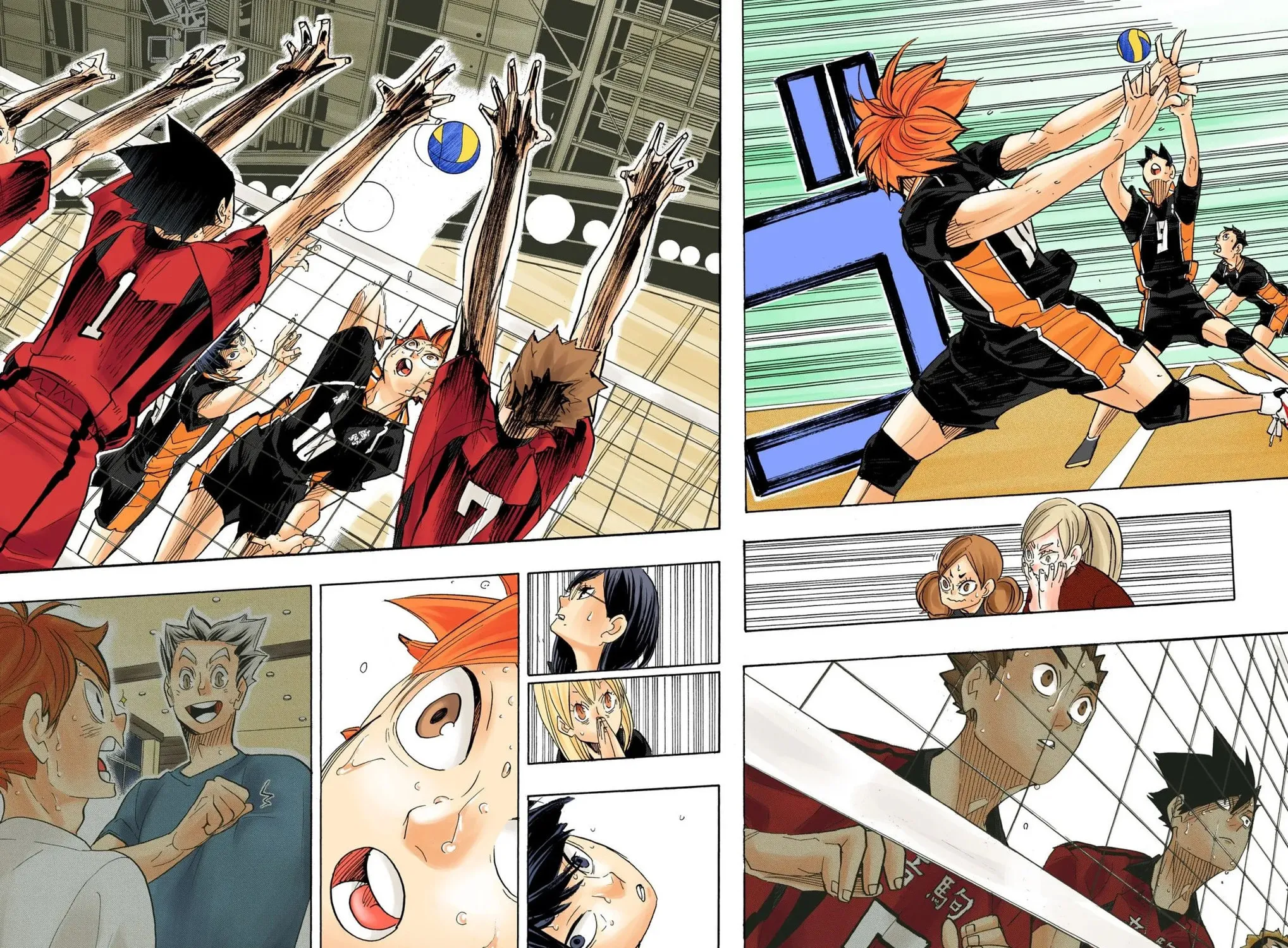 Read Haikyu!! (Official Colored) (Colored) chapter 322 image 34 on Lezhin