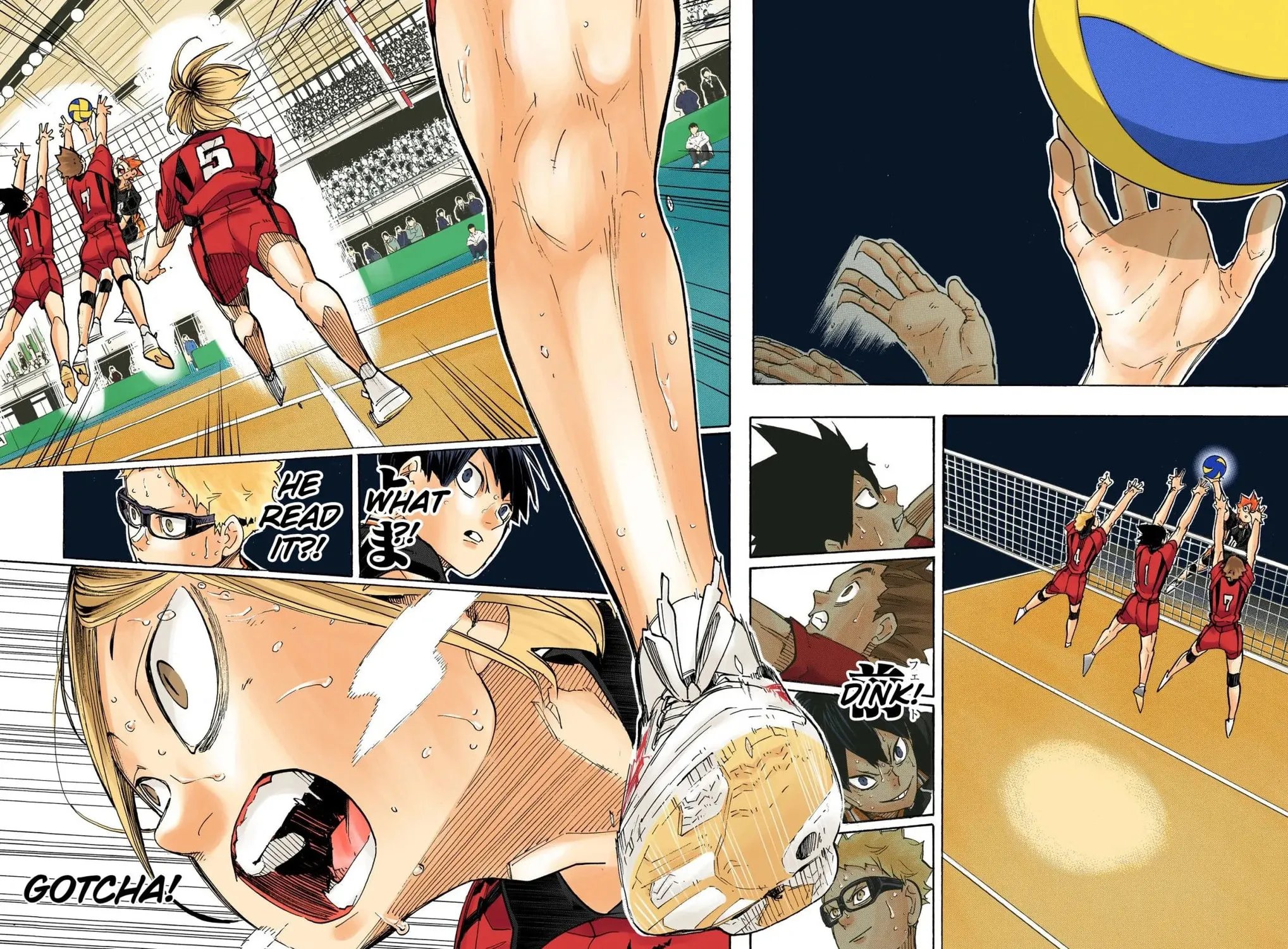 Read Haikyu!! (Official Colored) (Colored) chapter 322 image 36 on Lezhin