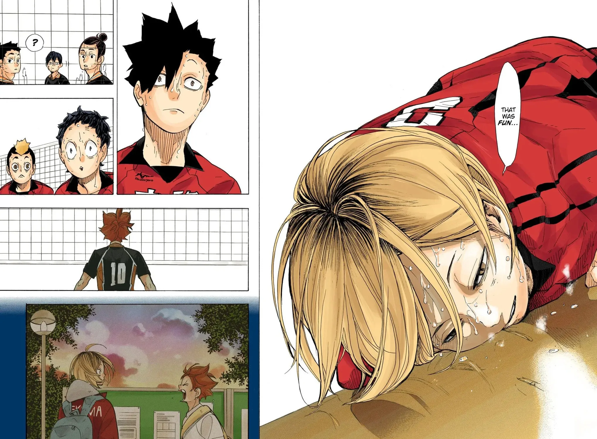 Read Haikyu!! (Official Colored) (Colored) chapter 322 image 44 on Lezhin
