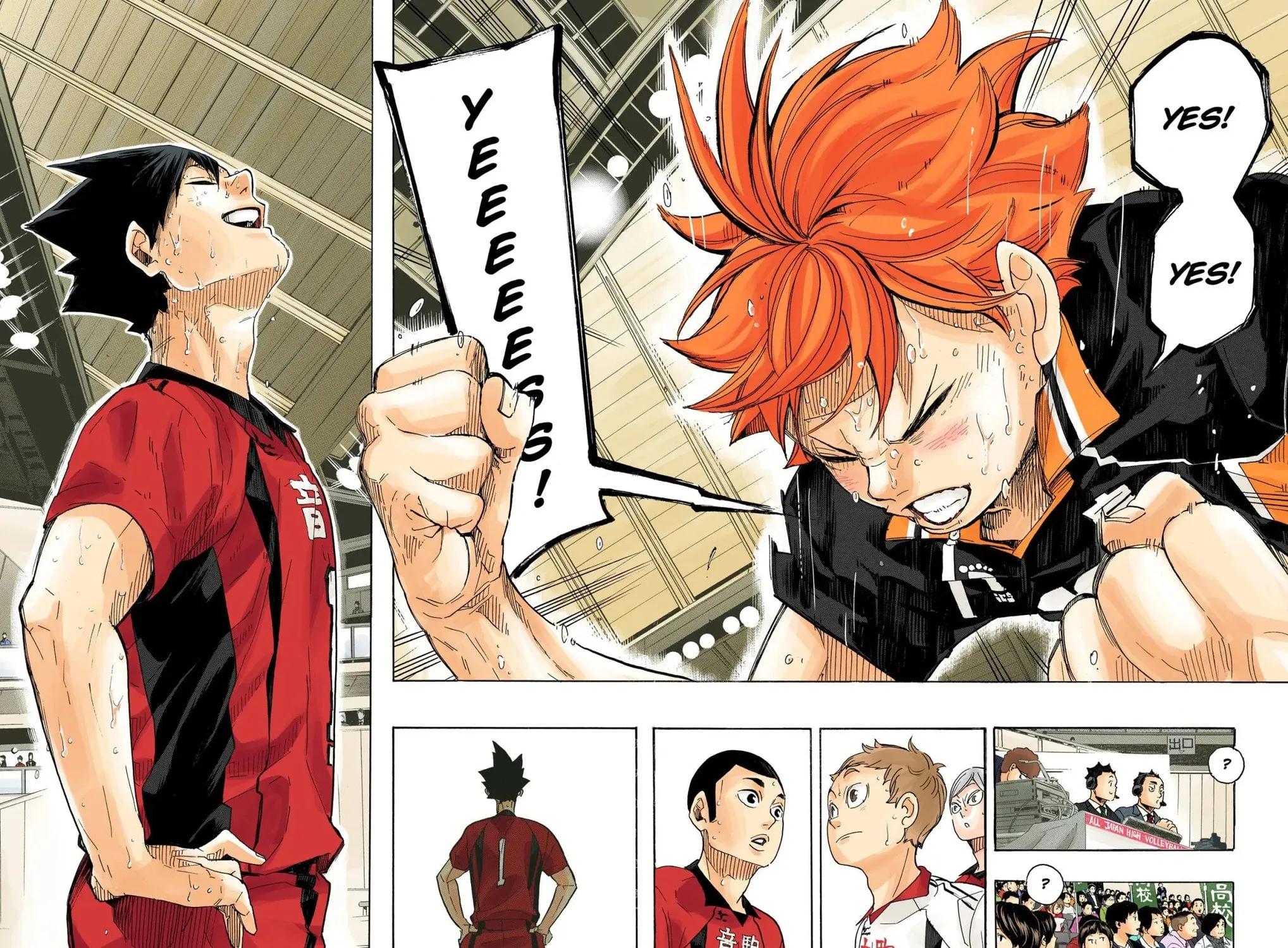 Read Haikyu!! (Official Colored) (Colored) chapter 322 image 46 on Lezhin