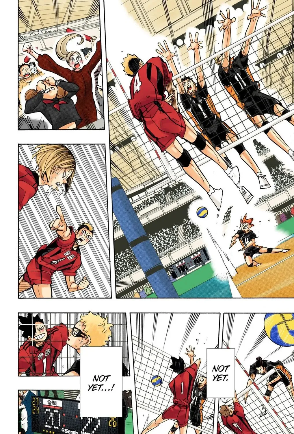 Read Haikyu!! (Official Colored) (Colored) chapter 323 image 24 on Lezhin