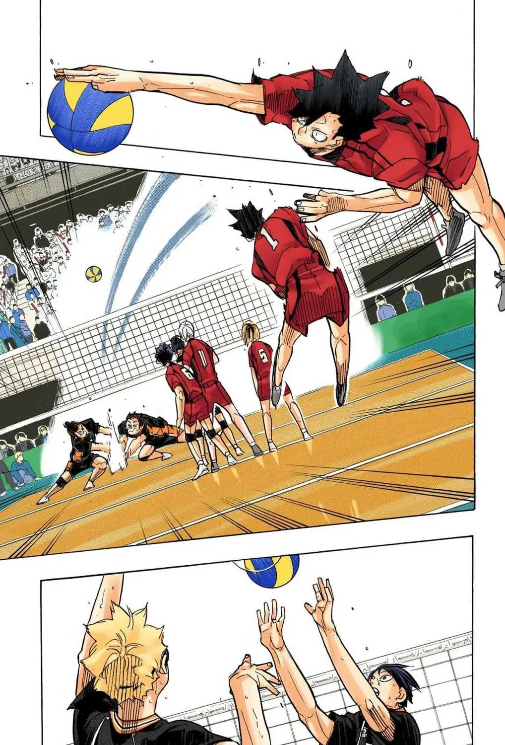Read Haikyu!! (Official Colored) (Colored) chapter 323 image 26 on Lezhin
