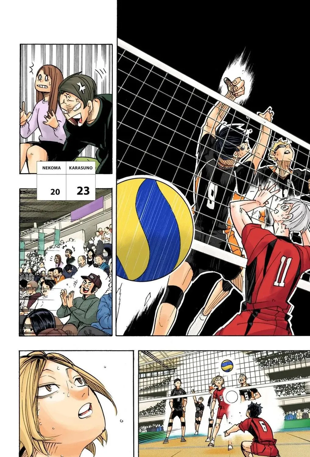 Read Haikyu!! (Official Colored) (Colored) chapter 323 image 28 on Lezhin