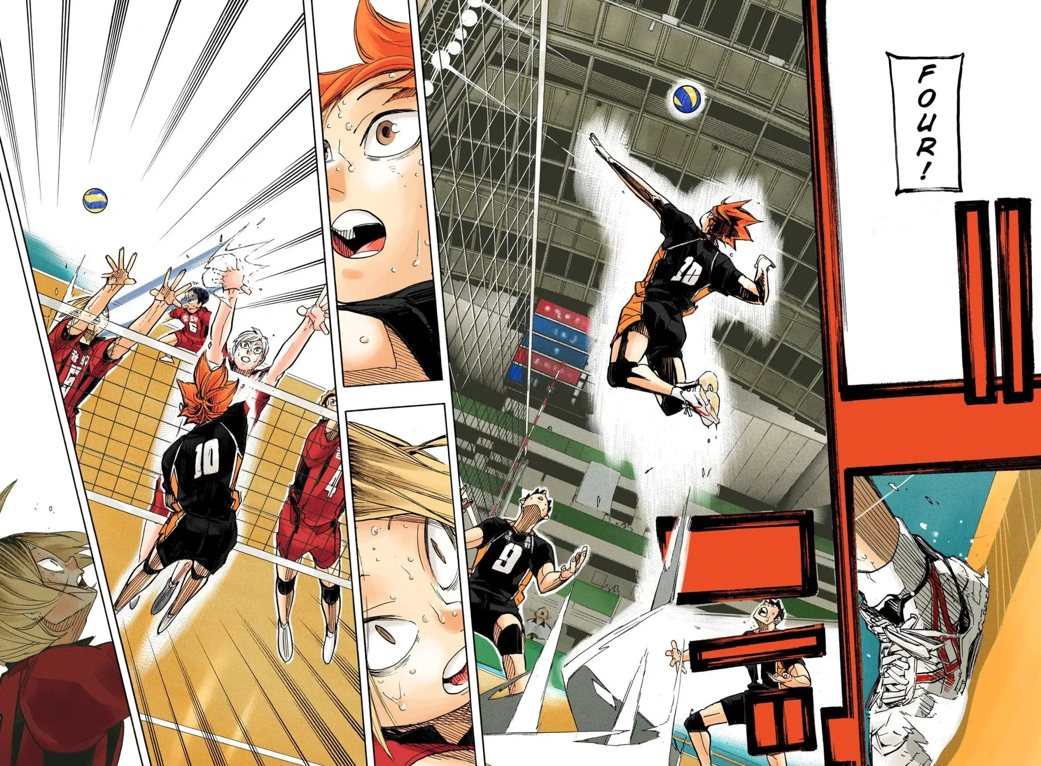 Read Haikyu!! (Official Colored) (Colored) chapter 323 image 32 on Lezhin