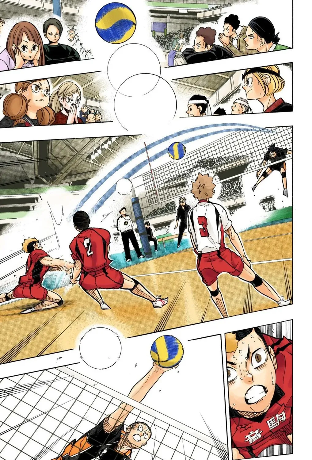 Read Haikyu!! (Official Colored) (Colored) chapter 323 image 36 on Lezhin